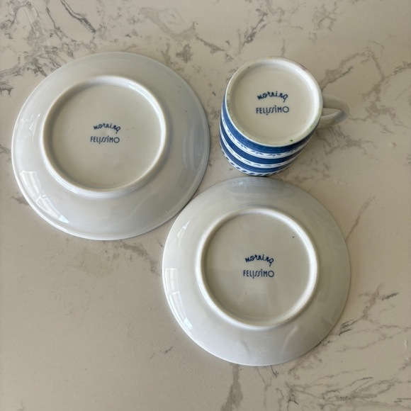Morning by Felissimo set of two plates and small expresso cup - Picture 9 of 9